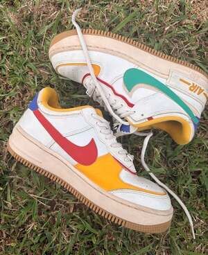 Nike Air Force 1 Shadow Multi-Color Sneakers CI0919-118‎